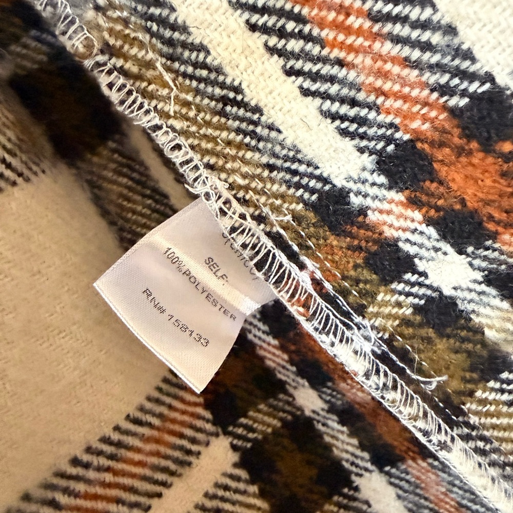 Plaid Button-Up Shacket - image 7